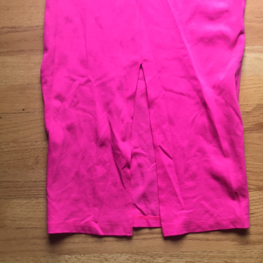 Pink long sleeve midi dress - Picture 5 of 5